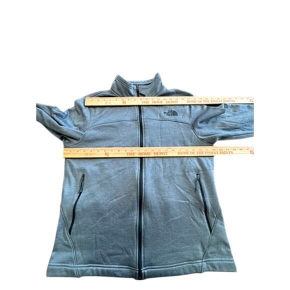 "THE NORTH FACE" Mens Soft Shell Zip Up Jacket Hiking Windbreaker Hiking SZ L - Picture 10 of 12